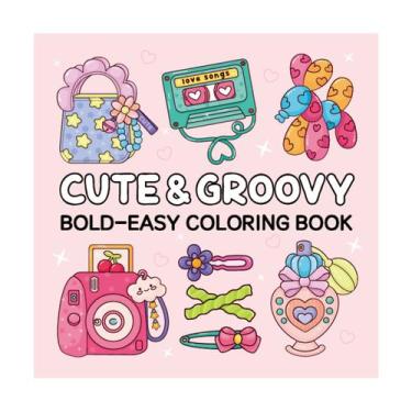 Imagem de Livro de colorir Cute & Groovy, desenhos adoráveis e ousados - Taiyuan