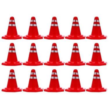 Imagem de 15 unidades de mini cones de treinamento esportivo para trei - Gloome 