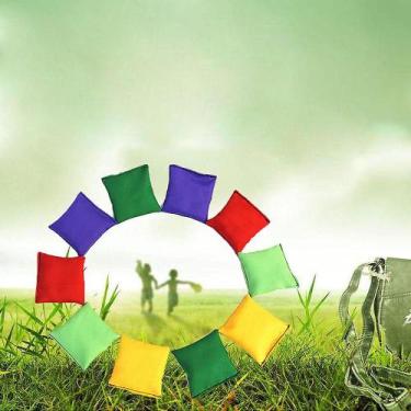 Imagem de Sacos de areia de brinquedo Bean Bags Kids Toss Game Carnival 10 unida