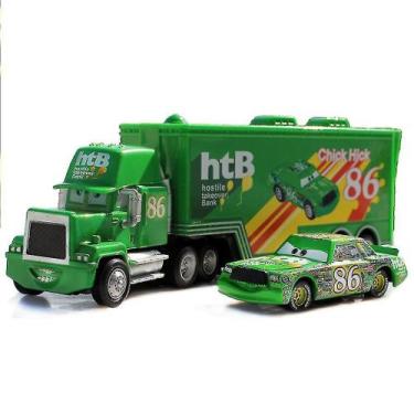 Imagem de Toy Cars Cargo Racing Truck Chick Hick 86 Htb Racing Car - Gloome Stor