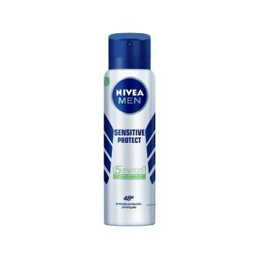 Imagem de NIVEA Men Desodorante Antitranspirante Aerosol Sensitive Protect 150ml