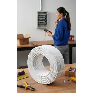 Imagem de Cabo Flexível 2.5mm² Branco 100m: Segurança e Eficiência - Congratulat