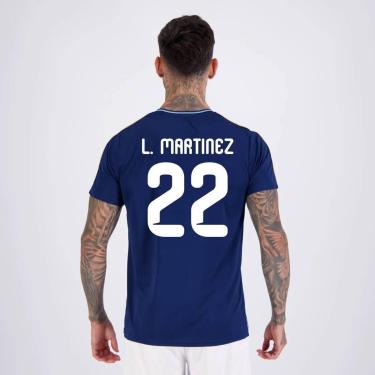 Imagem de Camisa Argentina Tracks  22 L. Martinez Masculina-Masculino