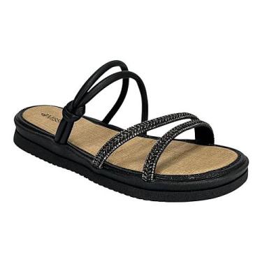 Imagem de Tamanco Mississipi Flatform ME351 Preto, Preto, 35