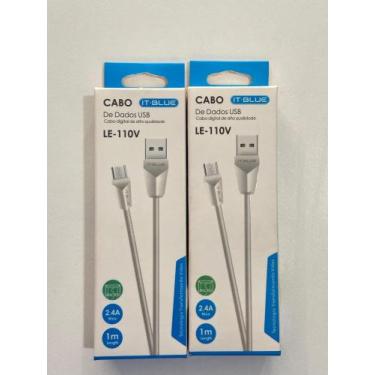 Imagem de Cabo de dados para carregamento 2.4a - IT-BLUE