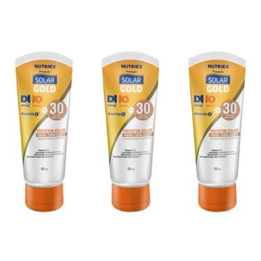 Imagem de Kit 3un Protetor Solar Facial FPS 30 Tonalizante Toque Seco 50ml Solar