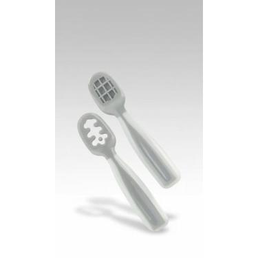 Imagem de Kit 2 Colheres Treinamento Bebê Auto Alimentação - Congratulations Sto