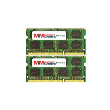 Imagem de MemoryMasters Memória RAM DDR3 para laptop MACMEMORY 32GB (4X 8GB) PC3-12800 1600MHz SODIMM 204-Pin 10-10-27 para Dell compatível com Mac