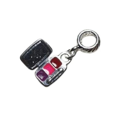 Imagem de Berloque Maquiagem Paleta Banhado a Prata 925