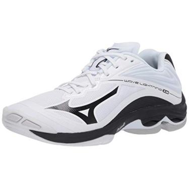 Imagem de Mizuno Tênis de vôlei feminino Wave Lightning Z6, Branco/preto, 43