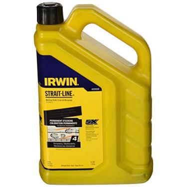 Imagem de Giz de marcação de linha reta Irwin, coloração permanente, preto meia-noite, 1,8 kg (4935526)