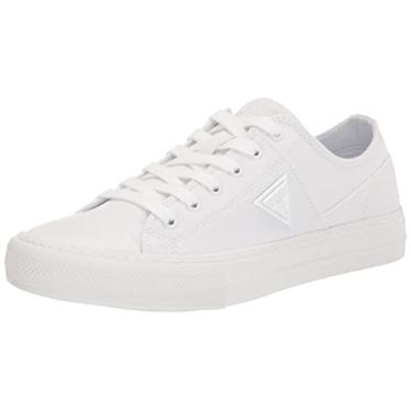 Imagem de Guess Tênis de ginástica feminino com cadarço, Branco, 41
