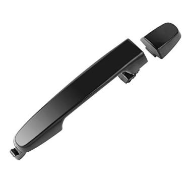 Imagem de KOpart Maçaneta exterior traseira do motorista/lado do passageiro compatível com 2002 2003 2004 2005 2006 Camry 2003-2013 Corolla Matrix 2003-2008 Pontiac Vibe sem fechadura