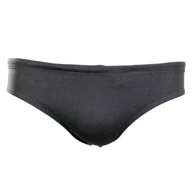 Imagem de Sunga Slip Lateral Fina (7 cm) Pé na Água Cinza Helanca - H001