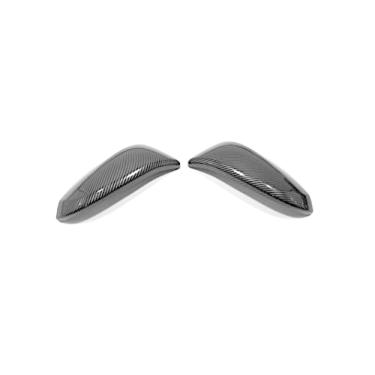 Imagem de GZBFTDH Protetor de cobertura de espelho de fibra de carbono para carro para Toyota Venza 2021 2022 Acessórios Peças de automóvel Porta Retrovisor Espelho Cover Guard (B)