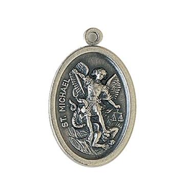 Imagem de O'Connor's Saint Michael Bulk Buy. Dez medalhas de São Miguel. Medalhas de São Miguel em arco católico