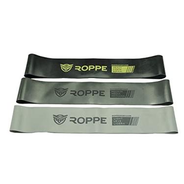 Imagem de Kit de Mini-band Preto, Cinza Escuro e Cinza Claro Roppe