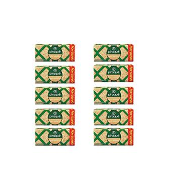 Imagem de Kit C/10 Unidades Biscoito Água Gergelim Piraquê 200g