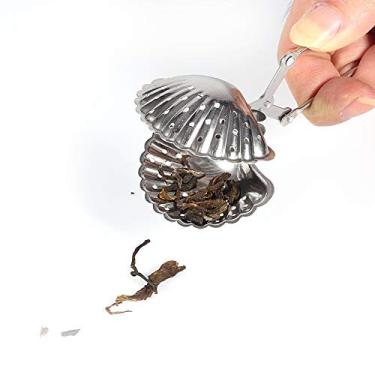 Imagem de Infusores de chá duráveis, difusor prático de chá de aço inoxidável sem ferrugem, para cozinha, sala de estar, escritório, casa de chá