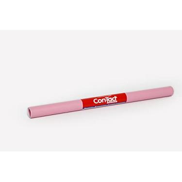 Imagem de Con-Tact Papel Adesivo Cores Foscas, Rosa 45cm x 2m – Rolo Autocolante Multiuso para DIY, Artesanato, Revestimento e Decoração – 6561C2