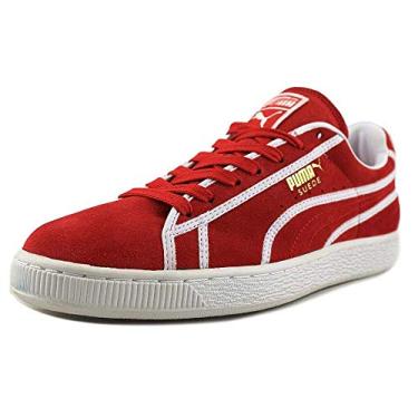Imagem de PUMA Mens Suede Courtside Binding High Risk Red 9