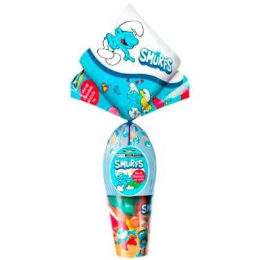 Imagem de Ovo de Páscoa Os Smurfs Copo 80g - Montevérgine