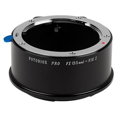 Imagem de Fotodiox Adaptador de montagem de lente Pro - Compatível com lentes SLR Fuji X Mount 35 mm (FX35) para câmeras Nikon Z Mount Mirrorless