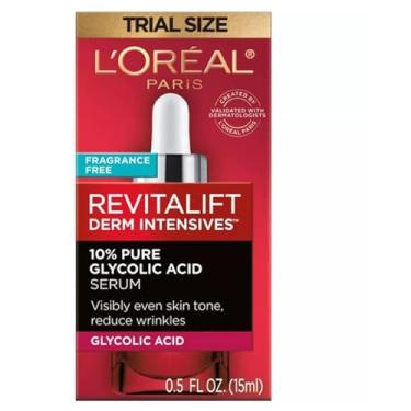 Imagem de L'Oreal Paris Revitalift Derm Intensives Glycolic Acid Trial Size 0.5 fl oz.