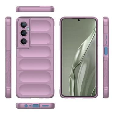 Imagem de Elubugod Capa compatível com Realme C65 4G, capa para celular TPU macia compatível com Realme C65 4G RMX3910 capa roxa