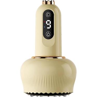 Imagem de Massageador elétrico Gua Sha Cupping com 9 modos de sucção, calor infravermelho e massageador de costas, ferramenta de raspagem portátil para relaxamento e alívio da dor