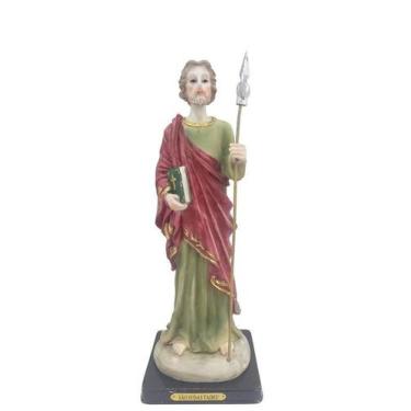 Imagem de Imagem São Judas Tadeu Resina Importada Religiosa 36cm - Zona Livre