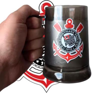 Imagem de Caneca De Gel Corinthians Futebol Clube Perfeita Para Torcedores Prese