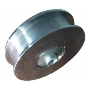Imagem de Roldana Para Portão Canal Quadrado - 5 Para Corrente Moto - Trimetal