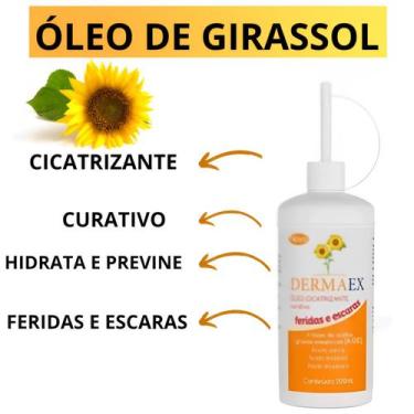 Imagem de Óleo de Girassol DERMAEX Cicatrizante/AltaHidratação 100 ML
