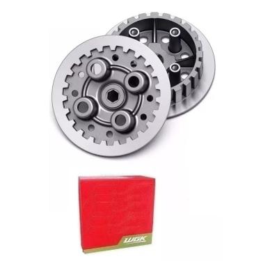 Imagem de Kit Cubo Platô Da Embreagem Moto Ybr Xtz Factor 125 Até 2010 2011 2012 2013 2014 2015 Wgk