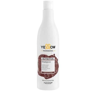 Imagem de Shampoo Nutritive Yellow Argan &amp Coconut 500ml Alfaparf Nutrição Br