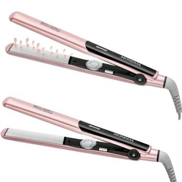 Imagem de Chapinha de Cabelo Profissional de Cerâmica 428F Golden Rose P20 Bivol