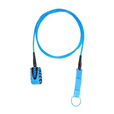 Imagem de oshhni Surfboard Leashangue corda portátil pulseira tira stand up paddleboard tira de corda de perna para skimboard Kayaking Beginners Outdoor, Comprimento de 6 Pés