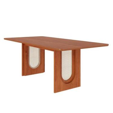 Imagem de Mesa Grande de Jantar 2,10 Retangular Valentina Cimol Cinamomo