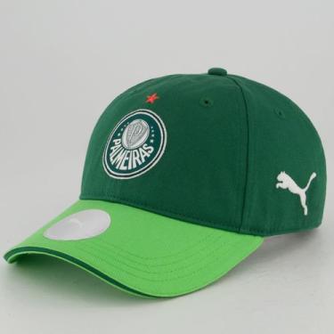 Imagem de Boné Puma Palmeiras Training Cap Verde, Único