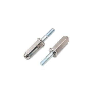 Imagem de REPAIROCK 2 peças de rosca de 6 mm diâmetro motocicleta scooter tubo de escape silenciador parafuso porca parafuso para GY6-125 Auto peças de reposição