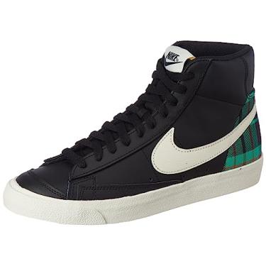 Imagem de Nike Sb Zoom Blazer Mid PRM Tênis masculino Da1839, Preto/Marfim Pálido/Xadrez Tartan, 11