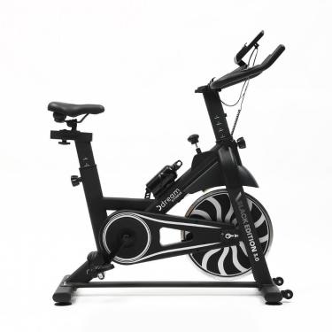 Imagem de Bicicleta Ergométrica Spinning Dream Fitness Black Edition 3.0 Vertical com Roda de Inércia 6kg  