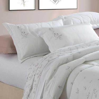 Imagem de Jogo De Cama Queen 300 Fios Kacyumara Satinee 04 Pças Fiance