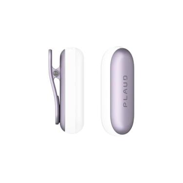 Imagem de Conjunto de clipe e pino do PLAUD NotePin para gravador de voz com IA NotePin, acessórios de clipe e pino magnético, kit de reposição de acessórios PLAUD NotePin, roxo