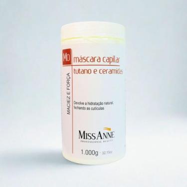 Imagem de Máscara Capilar Tutano e Ceramidas Nutrição Miss Anne 1kg