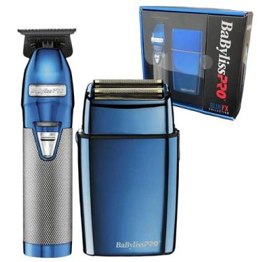 Imagem de Kit Babyliss Máquinas Profissionais Azul Collection Bivolt - Babyliss 