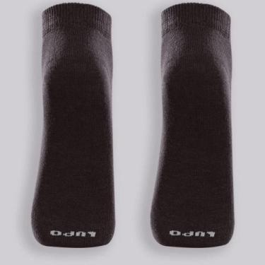 Imagem de Meia Lupo Cano Curto Infantil 2835-088 C/2, Preto, Preto, 24-29