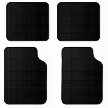 Imagem de Tapete De Carro Universal Antiderrapante 4 Peças Com Material Resisten