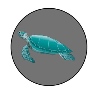 Imagem de Adesivo Personalizado Marítimo Redondo, 50mm, Tema Maritimo para Aquário (VM262, PLASTICO, 50MM)